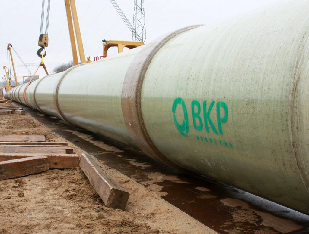 GFK-Rohrummantelung - BKP Berolina Polyester GmbH & Co. KG