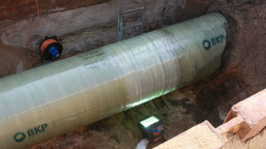 Schweißnahtverbindung wird mittels UV-Licht ausgehärtet